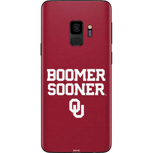 University of Oklahoma Boomer Sooner Galaxy S9 Skin